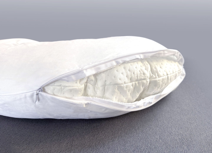 Wohnen - Kissenbezug für Dreamolino Swan Pillow Ganzkörperkissen, in Farbe WEISS