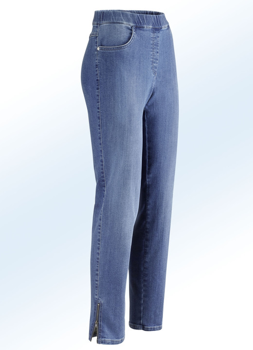 Damen - Magic-Jeans mit hohem Stretchanteil, in Größe 019 bis 058, in Farbe JEANSBLAU Ansicht 1