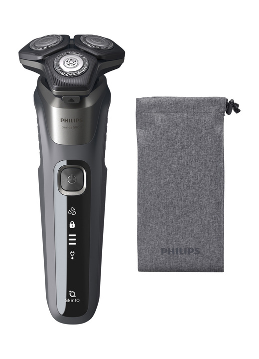- Philips Shaver Series 5000, in Farbe BLAU-GRAU, in Ausführung Philips S5587/10 Ansicht 1