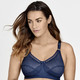 Soft-BH - Miss Mary BH mit hohem Baumwollanteil – Farbe MARINE Soft-BH - Miss Mary BH mit hohem Baumwollanteil, in Größe 080 bis 115, in Cup F, in Farbe WEISS