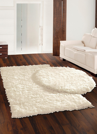 Teppiche - Original griechische Flokati-Teppiche, in Größe 101 (Brücke, 40x60 cm) bis 325 (Bettumrandung, 3-teilig), in Farbe NATUR