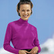 Langarm - Rolli in 16 Farben, in Größe 034 bis 052, in Farbe LILA