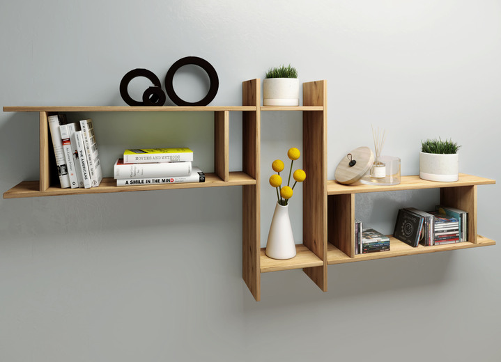 Büromöbel - Hängeregal, waagrecht oder senkrecht aufzuhängen, in Farbe WEISS, in Ausführung Hängeregal Ansicht 5