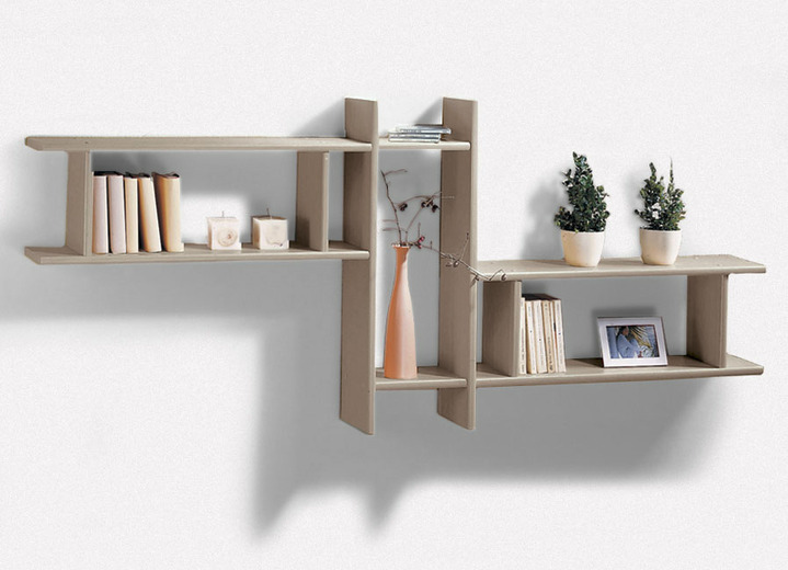 Büromöbel - Hängeregal, waagrecht oder senkrecht aufzuhängen, in Farbe WEISS, in Ausführung Hängeregal Ansicht 7