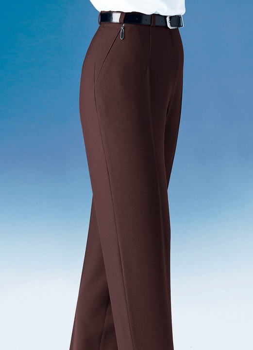 Hosen - Hose mit Gürtel, in Größe 018 bis 092, in Farbe H´BEIGE Ansicht 3