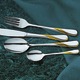 Besteck - Besteck-Set, 72-teilig, für 12 Personen – Farbe EDELSTAHL/GOLD Besteck - Besteck-Set, 72-teilig, für 12 Personen, in Farbe EDELSTAHL/GOLD