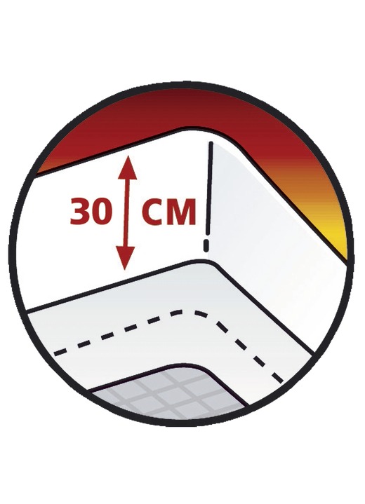 Spannbetttücher - Luxuszwirn-Jersey-Spannbetttuch mit Elasthan, in Größe 133 (1 Spannbetttuch, 90-120/200-220 cm) bis 138 (1 Spannbetttuch, 180-200/ 200-220 cm), in Farbe WEISS Ansicht 2