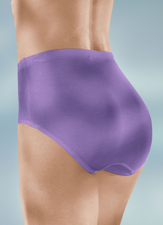 Slips - Viererpack Slips mit Gummizug Ansicht 6 Slips - Viererpack Slips mit Gummizug, in Größe 038 bis 054, in Farbe 2X GRAFIT, 2X JEANSBLAU Ansicht 6