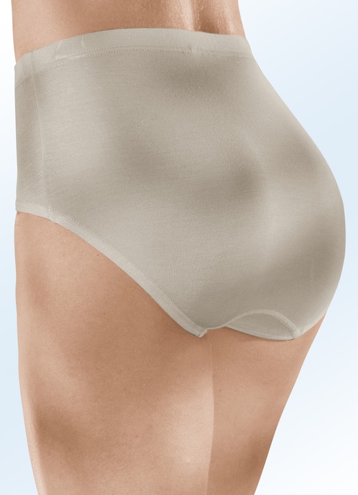 Slips - Viererpack Slips mit Gummizug Ansicht 9 Slips - Viererpack Slips mit Gummizug, in Größe 038 bis 054, in Farbe 2X GRAFIT, 2X JEANSBLAU Ansicht 9