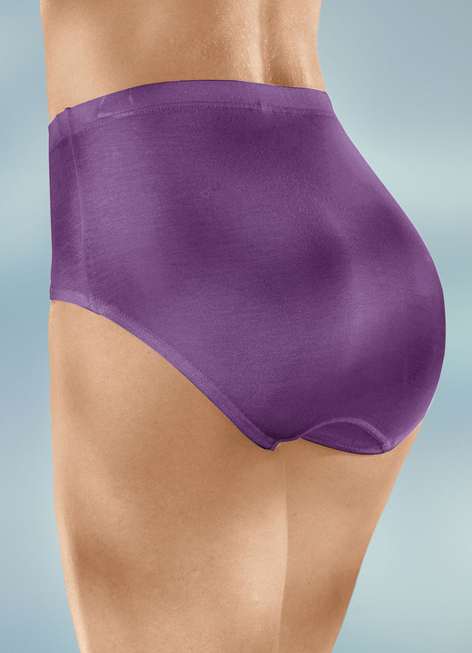 Slips - Viererpack Slips mit Gummizug Ansicht 14 Slips - Viererpack Slips mit Gummizug, in Größe 038 bis 054, in Farbe 2X GRAFIT, 2X JEANSBLAU Ansicht 14