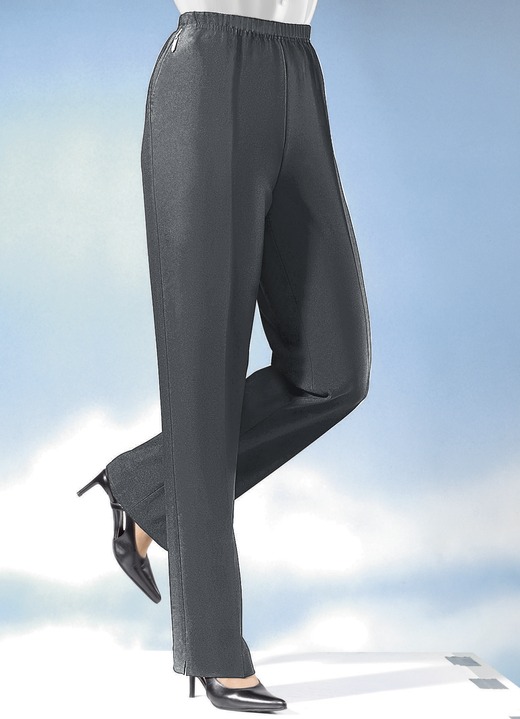 Hosen in Schlupfform - Hose in bequemer Schlupfform  in 8 Farben, in Größe 020 bis 062, in Farbe ZIEGELROT Ansicht 6