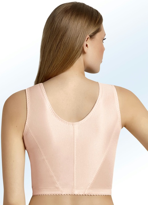 Vorderverschluss-BH - Langer Anita Entlastungs-BH mit Vorderverschluss, in Größe 080 bis 115, in Cup E, in Farbe CHAMPAGNER Ansicht 3