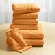 Handtücher - Weiche Walkfrottier-Handtücher aus dichtem Schlingenflor – Farbe MANDARINE Handtücher - Weiche Walkfrottier-Handtücher aus dichtem Schlingenflor, in Größe 200 (2 Handtücher, 50x90 cm) bis 210 (10-teiliges Sparset), in Farbe BEIGE