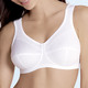 Soft-BH - Anita Entlastungs-BH mit Baumwoll-Pikee, in Größe 075 bis 120, in Cup D, in Farbe WEISS – Farbe WEISS – Ansicht 2