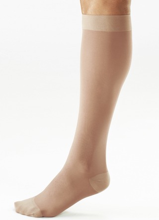 Strümpfe & Strumpfhosen - Stützkniestrümpfe, Zweierpack, in Größe 1 (Schuhgröße 35–36) bis 6 (Schuhgröße 42–43), in Farbe TEINT – Farbe TEINT – Ansicht 