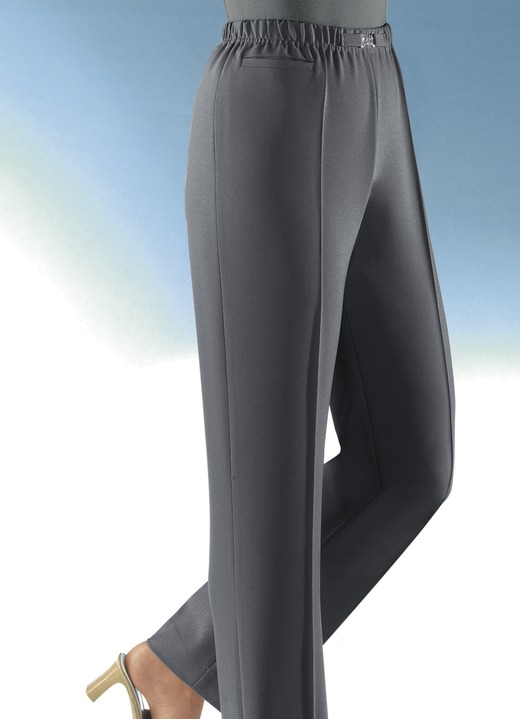 Hosen in Schlupfform - Hose in Schlupfform in 8 Farben, in Größe 019 bis 054, in Farbe HELLTÜRKIS Ansicht 7