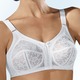 Soft-BH - BH mit unterlegter Spitze – Farbe WEISS Soft-BH - BH mit unterlegter Spitze, in Größe 080 bis 110, in Cup B, in Farbe PUDER