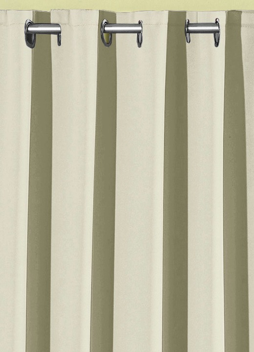 Klassisch - Pflegeleichte Energiespar-Verdunkelungs-Schals, in Größe 119 (H150xB140 cm) bis 271 (H245xB140 cm), in Farbe CAMEL, in Ausführung Mit Schlaufen Ansicht 30