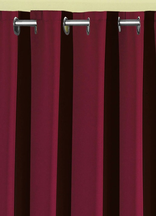 Klassisch - Pflegeleichte Energiespar-Verdunkelungs-Schals, in Größe 119 (H150xB140 cm) bis 271 (H245xB140 cm), in Farbe CAMEL, in Ausführung Mit Schlaufen Ansicht 33