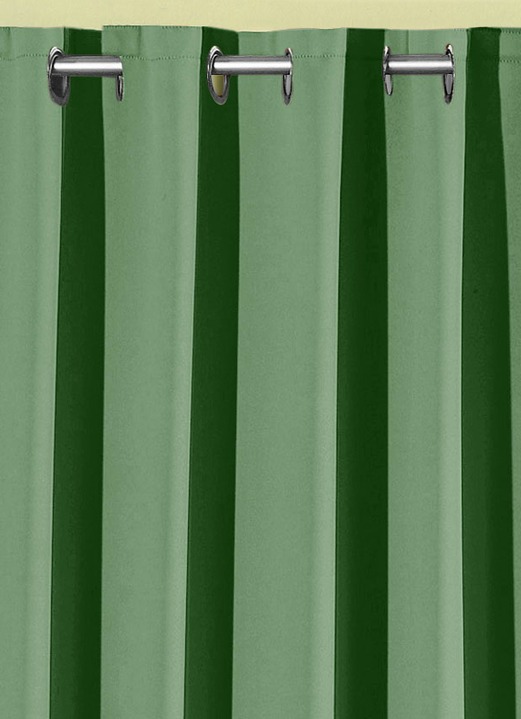 Klassisch - Pflegeleichte Energiespar-Verdunkelungs-Schals, in Größe 119 (H150xB140 cm) bis 271 (H245xB140 cm), in Farbe CAMEL, in Ausführung Mit Schlaufen Ansicht 4