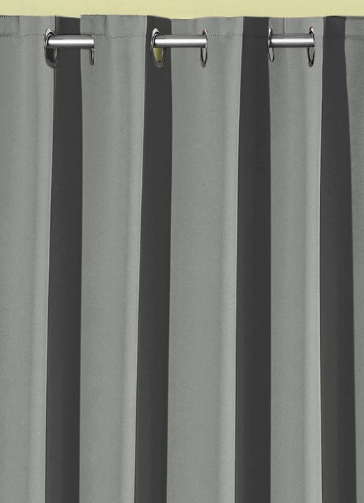 Klassisch - Pflegeleichte Energiespar-Verdunkelungs-Schals, in Größe 119 (H150xB140 cm) bis 271 (H245xB140 cm), in Farbe CAMEL, in Ausführung Mit Schlaufen Ansicht 19