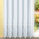 Klassisch - Langstore mit Plauener Stickerei – Farbe WEISS – Ansicht 1 Klassisch - Langstore mit Plauener Stickerei, in Größe 212 (200x300 cm) bis 301 (245x750 cm), in Farbe WEISS – Farbe WEISS – Ansicht 1