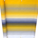 Sichtschutz - Balkonbespannung mit Ösen und Schnur, in Größe 075 (Höhe 75 cm) bis 090 (Höhe 90 cm), in Farbe GELB-GRAU – Farbe GELB-GRAU – Ansicht 1