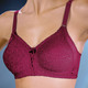 Soft-BH - Format BH mit unterlegten Spitzencups – Farbe BORDEAUX Soft-BH - Format BH mit unterlegten Spitzencups, in Größe 075 bis 110, in Cup A, in Farbe WEISS