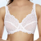 Bügel-BH - Viania Bügel-BH mit Stickereispitze, in Größe 080 bis 100, in Cup D, in Farbe WEISS – Farbe WEISS – Ansicht 1