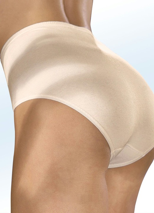 Slips - Mey-ONLY LYCRA® Zweierpack Slips mit Viskose Ansicht 2 Slips - Mey-ONLY LYCRA® Zweierpack Slips mit Viskose, in Größe 1 (38/40) bis 4 (50/52), in Farbe WEISS Ansicht 2