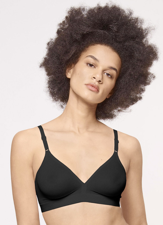 Soft-BH - Triumph-Micro Fun-BH mit vorgeformten Cups Ansicht 10 Soft-BH - Triumph-Micro Fun-BH mit vorgeformten Cups, in Größe 075 bis 090, in Cup B, in Farbe WEISS Ansicht 10