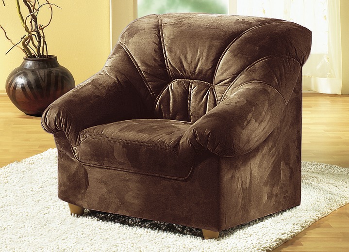 Sessel - Polstermöbel in verschiedenen Bezugsvarianten Ansicht 11 Sessel - Polstermöbel in verschiedenen Bezugsvarianten, in Farbe BEIGE, in Ausführung Hocker Ansicht 11