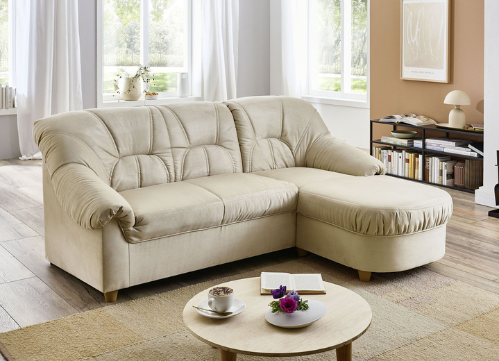 Sessel - Polstermöbel in verschiedenen Bezugsvarianten Ansicht 23 Sessel - Polstermöbel in verschiedenen Bezugsvarianten, in Farbe BEIGE, in Ausführung Hocker Ansicht 23