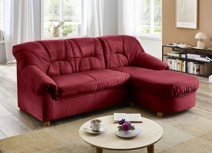 Sessel - Polstermöbel in verschiedenen Bezugsvarianten Ansicht 6 Sessel - Polstermöbel in verschiedenen Bezugsvarianten, in Farbe BEIGE, in Ausführung Hocker Ansicht 6