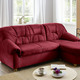 Sessel - Polstermöbel in verschiedenen Bezugsvarianten – Farbe BORDEAUX – Ansicht 2 Sessel - Polstermöbel in verschiedenen Bezugsvarianten, in Farbe BEIGE, in Ausführung Hocker – Farbe BORDEAUX – Ansicht 2