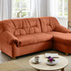Sessel - Polstermöbel in verschiedenen Bezugsvarianten – Farbe TERRA – Ansicht 2 Sessel - Polstermöbel in verschiedenen Bezugsvarianten, in Farbe BEIGE, in Ausführung Hocker – Farbe TERRA – Ansicht 2