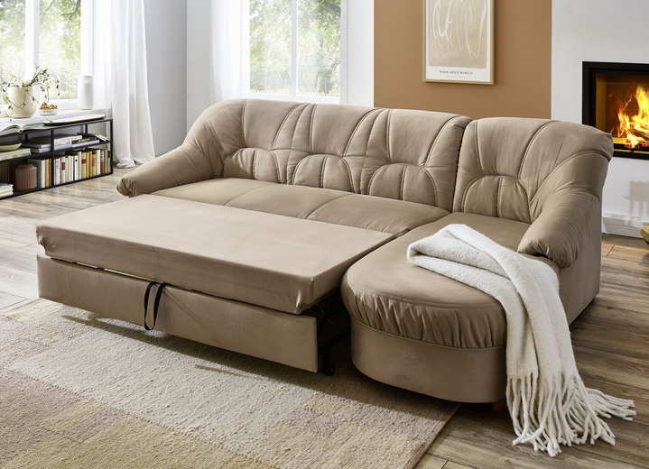 Sessel - Polstermöbel in verschiedenen Bezugsvarianten Ansicht 3 Sessel - Polstermöbel in verschiedenen Bezugsvarianten, in Farbe BEIGE, in Ausführung Hocker Ansicht 3