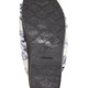 Hausschuhe - Pantoffel aus bedrucktem Plüschmaterial – Farbe ECRU-BLAU – Ansicht 3 Hausschuhe - Pantoffel aus bedrucktem Plüschmaterial, in Größe 036 bis 043, in Farbe ECRU-GRAU – Farbe ECRU-BLAU – Ansicht 3