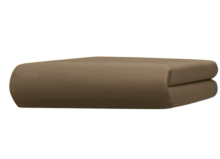 Spannbetttücher - Edel-Jersey-Spannbetttuch von Bellana, in Größe 133 (1x 90–100/190–200 cm) bis 138 (1x 180–200/ 200 cm), in Farbe WEISS, in Ausführung Edel-Jersey Exclusiv Ansicht 3