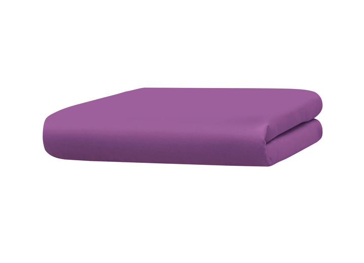 Spannbetttücher - Spannbetttücher aus hochwertiger Microfaser-Qualität, in Größe 133 (2 Spannbetttücher, 100/200 cm) bis 138 (1 Spannbetttuch, 180/200 cm), in Farbe HELLBLAU Ansicht 17