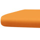 Spannbetttücher - Hochwertiges und flauschiges Spannbetttuch in 2 Qualitäten – Farbe MANDARINE – Ansicht 1 Spannbetttücher - Hochwertiges und flauschiges Spannbetttuch in 2 Qualitäten, in Größe 133 (1x 90–100/200 cm) bis 938 (1x 180–200/200 cm), in Farbe WOLLWEISS – Farbe MANDARINE – Ansicht 1