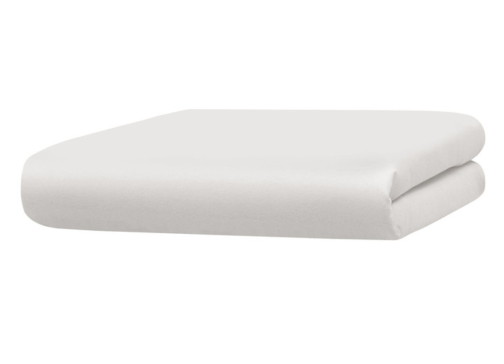 Spannbetttücher - Kuschelige und warme Winterflausch-Spannbetttücher, in Größe 133 (Spannbetttuch, 90–100/200 cm) bis 138 (Spannbetttuch, 180–200/200 cm), in Farbe HELLBLAU Ansicht 4