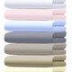 Spannbetttücher - Antibakterielles Inkontinenz-Spannbetttuch aus 100% Baumwolle – Farbe WEISS – Ansicht 2 Spannbetttücher - Antibakterielles Inkontinenz-Spannbetttuch aus 100% Baumwolle, in Größe 129 (70/140 cm) bis 138 (180/200 cm), in Farbe PISTAZIE – Farbe WEISS – Ansicht 2