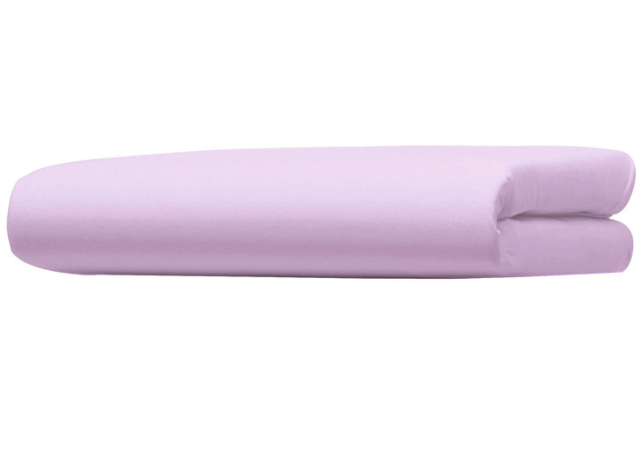 Spannbetttücher - Bellana Vital-Jersey-Spannbetttuch mit Lyocell (TENCEL™), in Größe 133 (1 Spannbettt 90–120/200–220) bis 138 (1 Spannbettt 180–200/200–220), in Farbe BLAU Ansicht 9