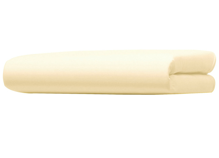 Spannbetttücher - Bellana Vital-Jersey-Spannbetttuch mit Lyocell (TENCEL™), in Größe 133 (1 Spannbettt 90–120/200–220) bis 138 (1 Spannbettt 180–200/200–220), in Farbe NATUR Ansicht 1