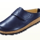 Sandalen & Pantoletten - Haflinger-Lederclog aus weichem Rindleder – Farbe BLAU Sandalen & Pantoletten - Haflinger-Lederclog aus weichem Rindleder, in Größe 036 bis 042, in Farbe SCHWARZ