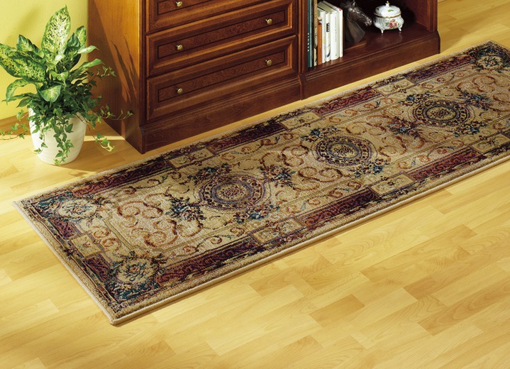 Teppiche - Brücken, Galerie und Teppiche in hochwertiger Qualität, in Größe 005 (Brücke, 40x 60 cm) bis 325 (Bettumrandung, 3-teilig), in Farbe BEIGE Ansicht 7