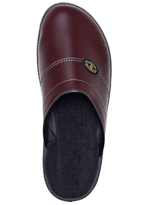 Sandalen & Pantoletten - Pantolette aus Rindleder, in Größe 040 bis 047, in Farbe CHIANTI Ansicht 2