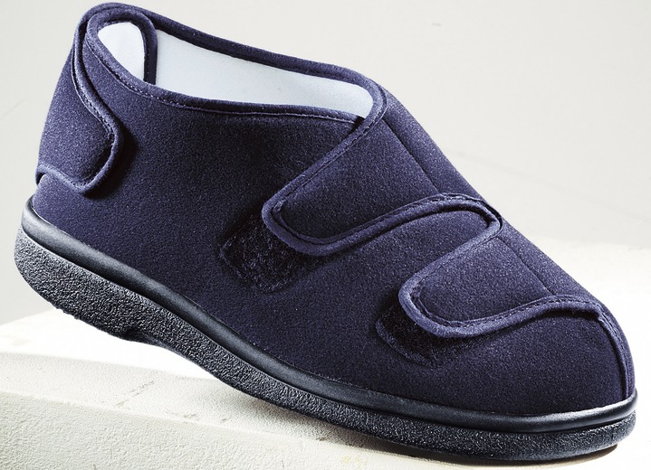 Slipper & Schnürschuhe - Spezialschuh SaniSoft D Ansicht 2 Slipper & Schnürschuhe - Spezialschuh SaniSoft D, in Größe 038 bis 046, in Farbe MARINE Ansicht 2