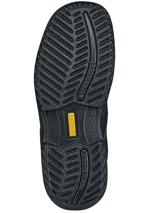 Stiefeletten - GINO GALANTE, atmungsaktive Herren-Boots, Winterschuhe, mit Klettverschluss, in Größe 040 bis 047, in Farbe SCHWARZ Ansicht 3